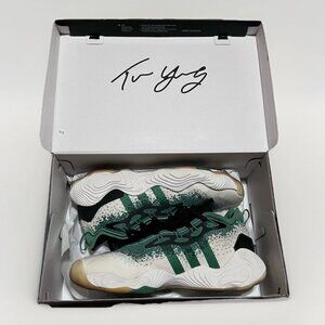 Adidas Men’s Trae Young 3 Low Preloved Green Basketball Shoes Sz 10.5 IE2703